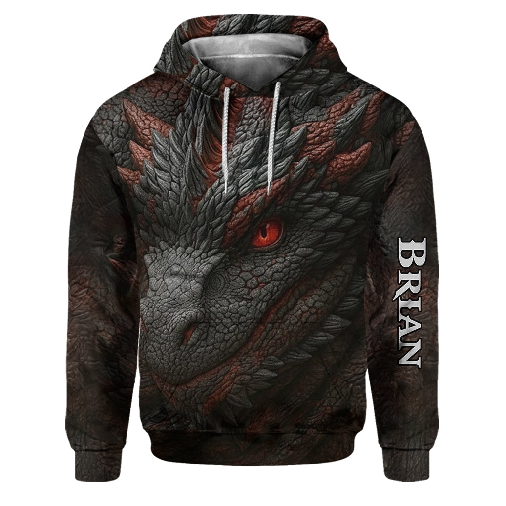 Dragon Lover Gift - Personalized Dragon Hoodie and Sweatpants