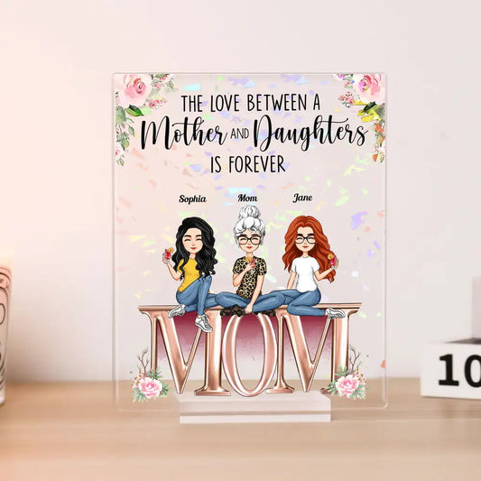 Acrylic Plaque for Family Bonding – Personalized Mother's Day Gift