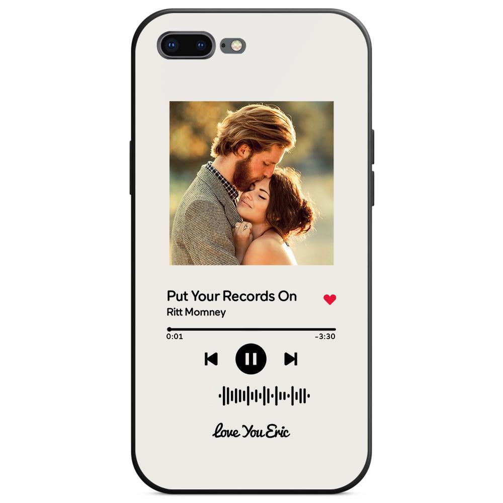 Music Code Song Photo Custom - Personalized Music Code Phone Case