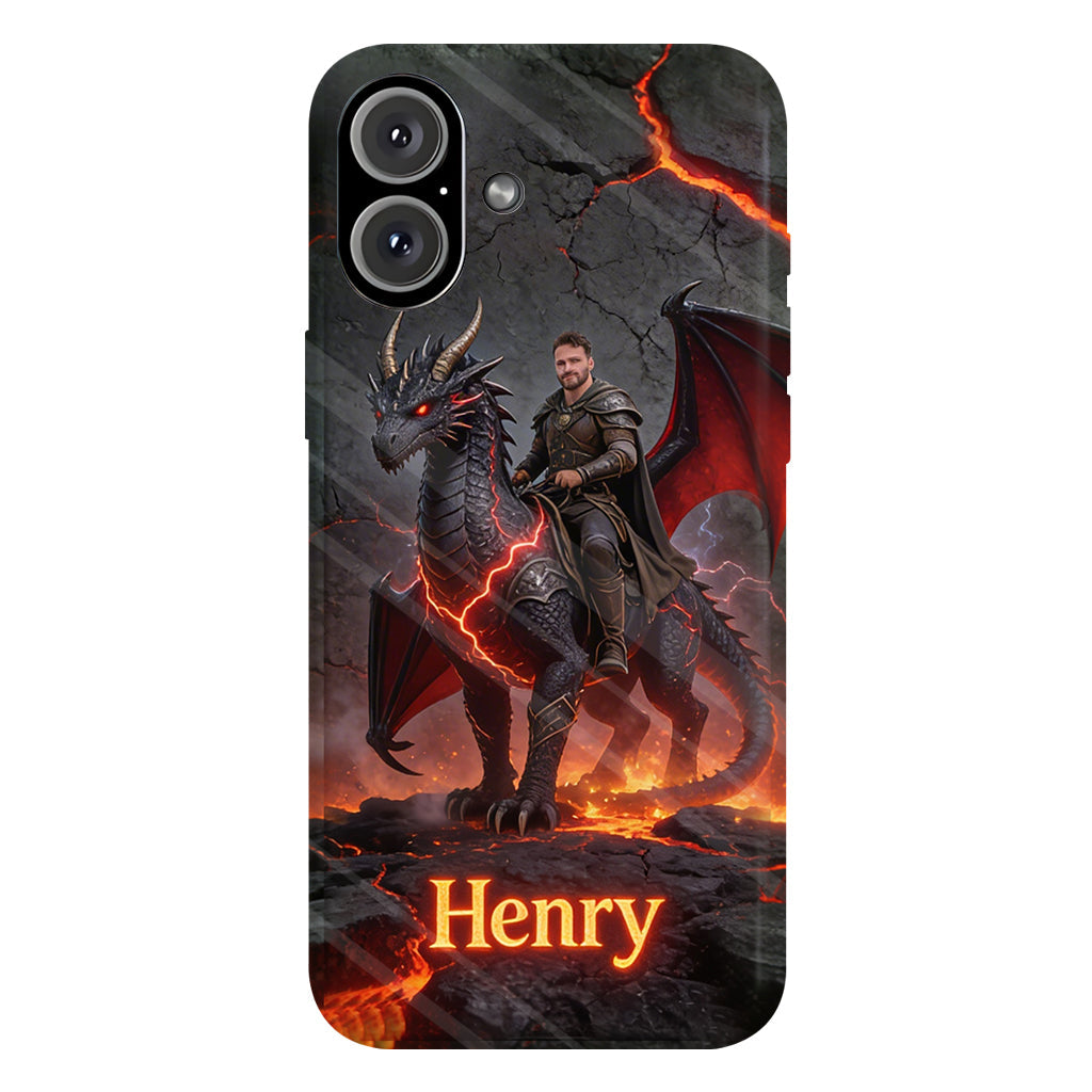 Flying With The Dragon - Personalized Dragon Full Print Phone Case