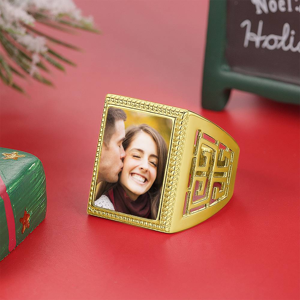 Vintage Square Photo - Personalized Vintage Square Photo