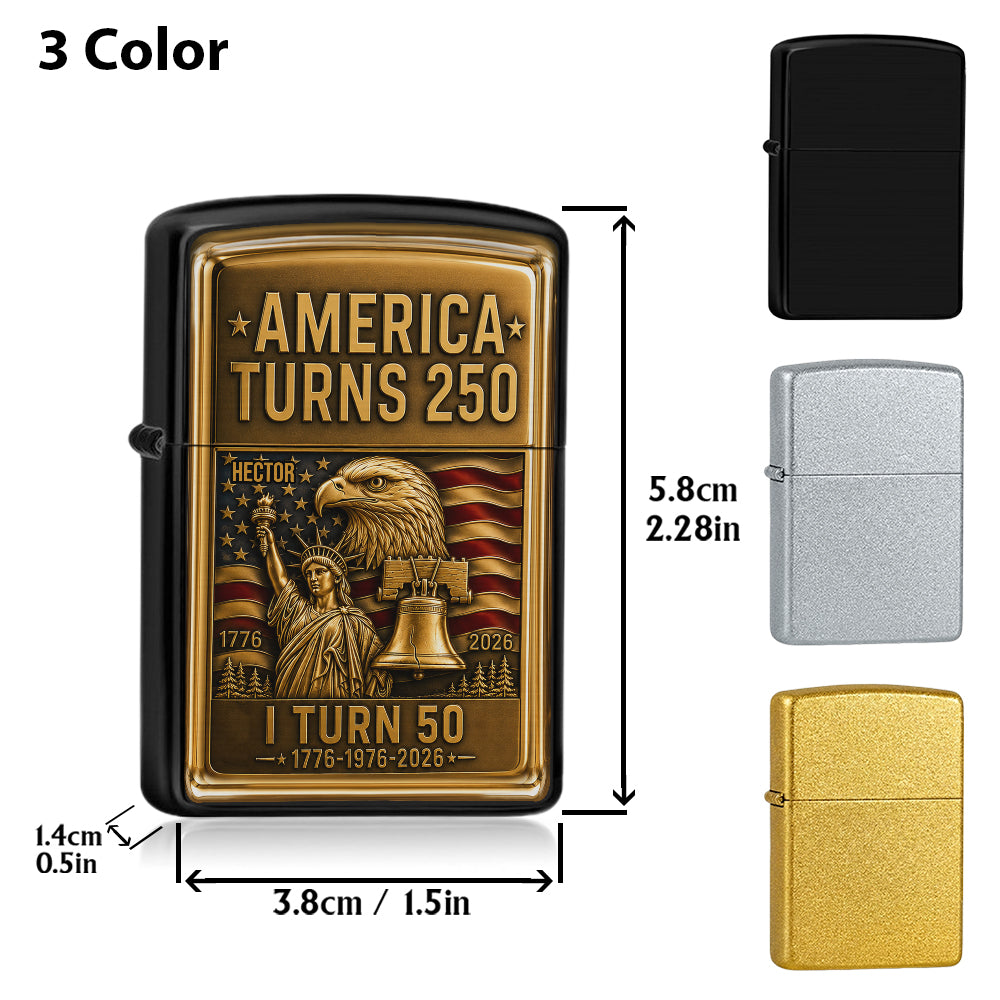 250 Anniversary - Personalized Birthday Lighter