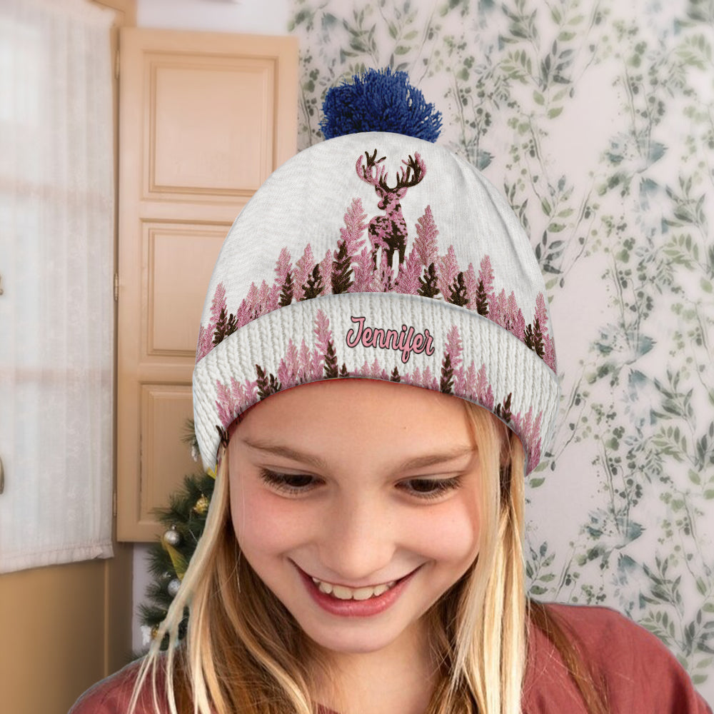 Country Girl - Personalized Hunting Beanie Hat