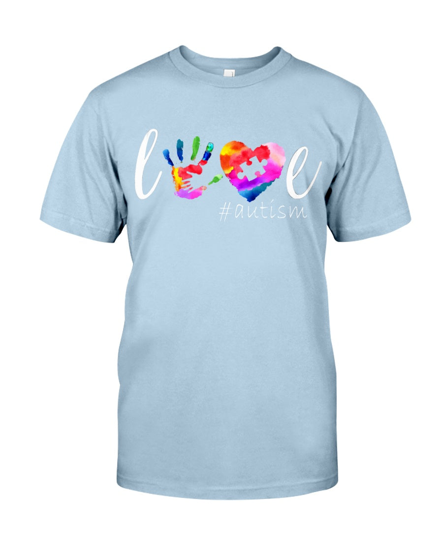 Love Autism - Autism Awareness T-shirt and Hoodie 0520