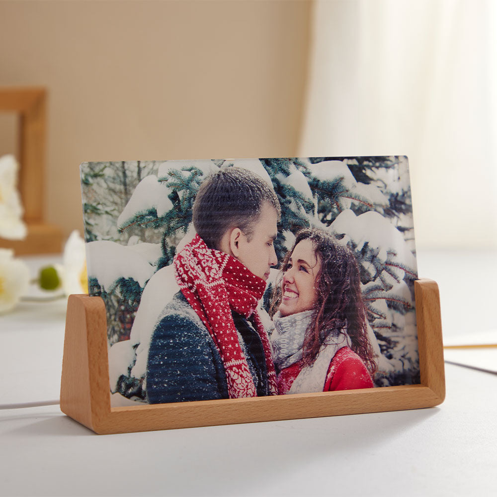 Any Photo - Personalized Couple Photo Lamp
