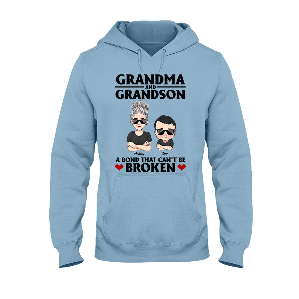 A Bond That Can't Be Broken - Personalized Mother's Day Grandma T-shirt and Hoodie