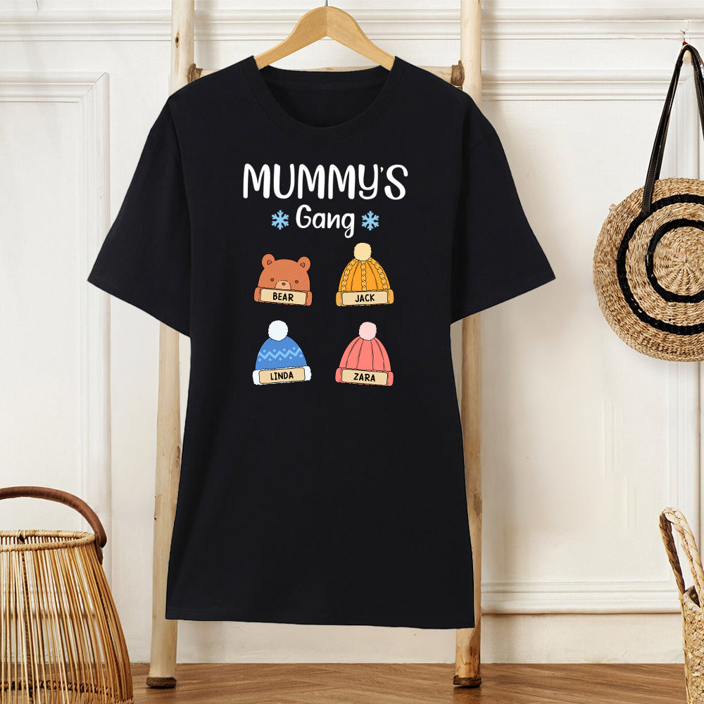 Custom Family Design T-shirt – Personalize with Your Family’s Names for a Thoughtful Gift, Great for Family Events or as a Holiday Keepsake