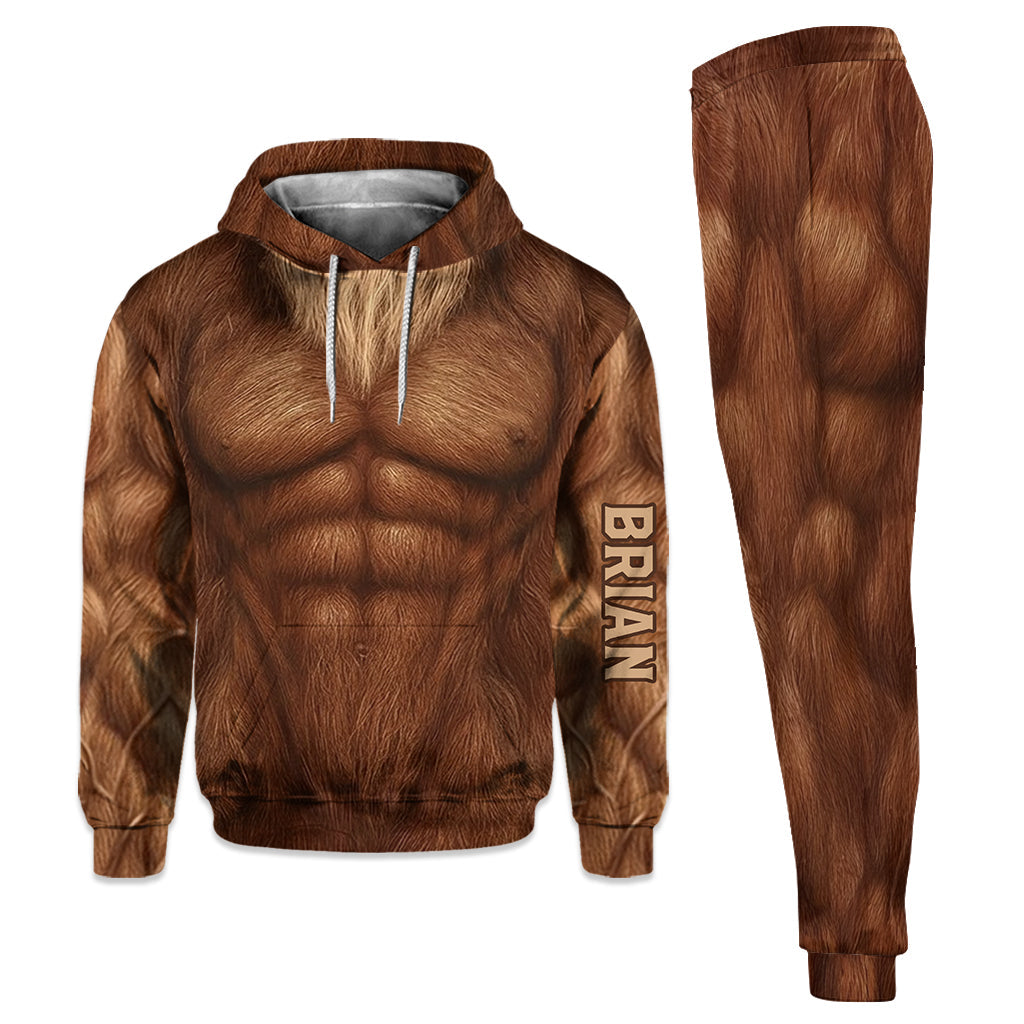 Bigfoot Costume - Personalized Bigfoot Hoodie and Sweatpants