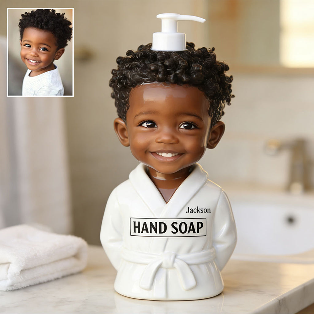 Bubble Bath Buddy - Personalized Kid Pump Dispenser