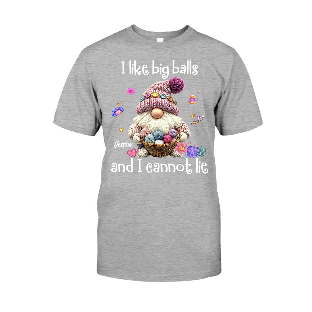 I Like Big Balls And I Cannot Lie - Personalized Crocheting T-shirt And Hoodie