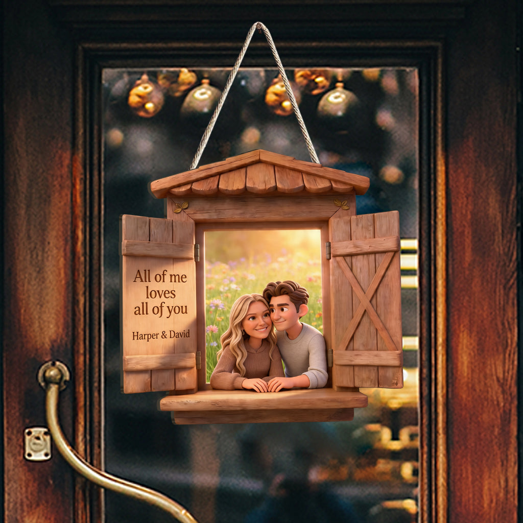 Custom Any Photo - Personalized Couple Custom Shaped Wood Sign