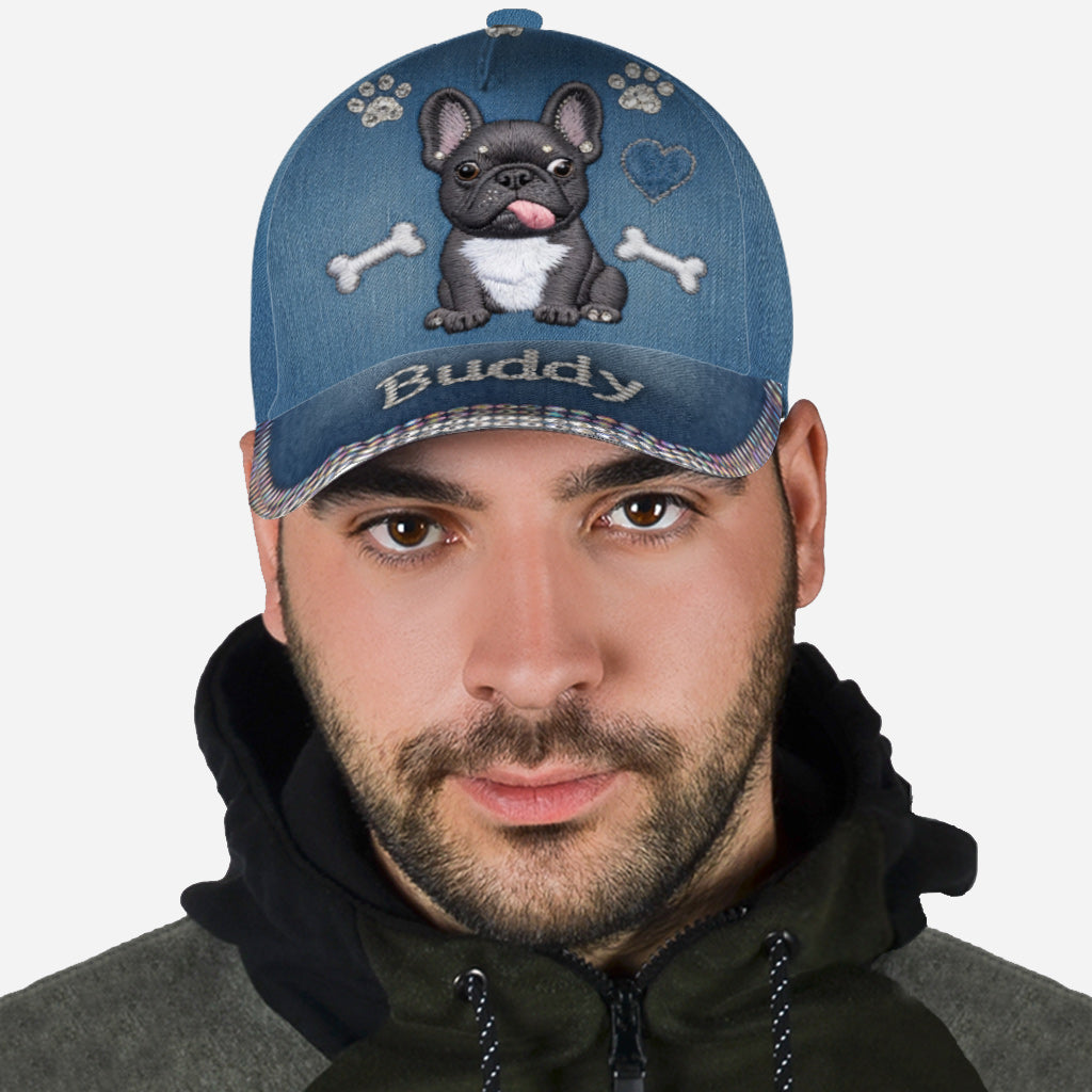Custom Any Photo Proud Dog/Cat Mama - Personalized Dog Classic Cap