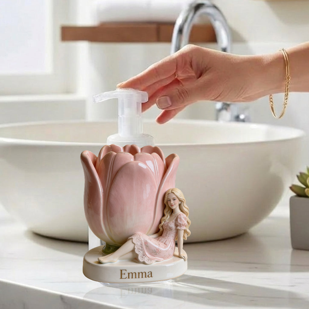 Bloom for Yourself - Personalized Self Love Pump Dispenser