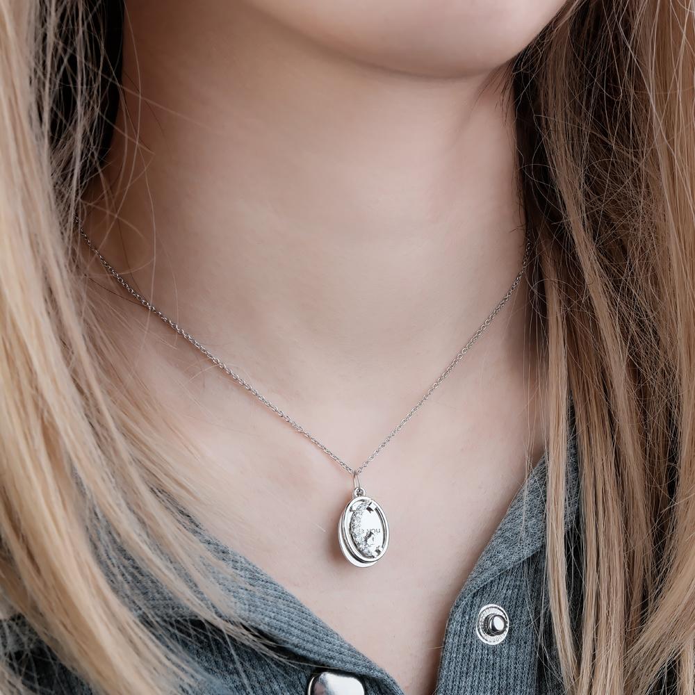 Engraved Wings Delicate Diamond - Personalized Engraved Multi-layer Star Rhinestone