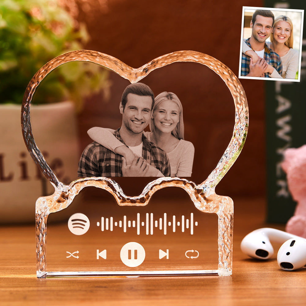 Any Photo - Personalized Couple Photo Spotify Code