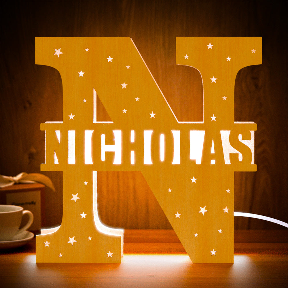 Any Name Letter - Personalized Name Letter Lamp