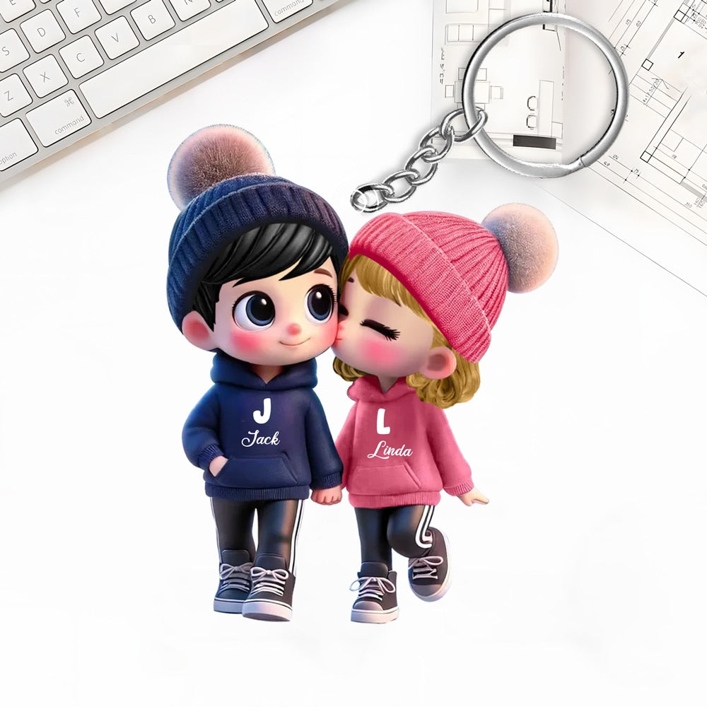 Personalized Couple's Ceramic Mug – Custom Names for Loved Ones