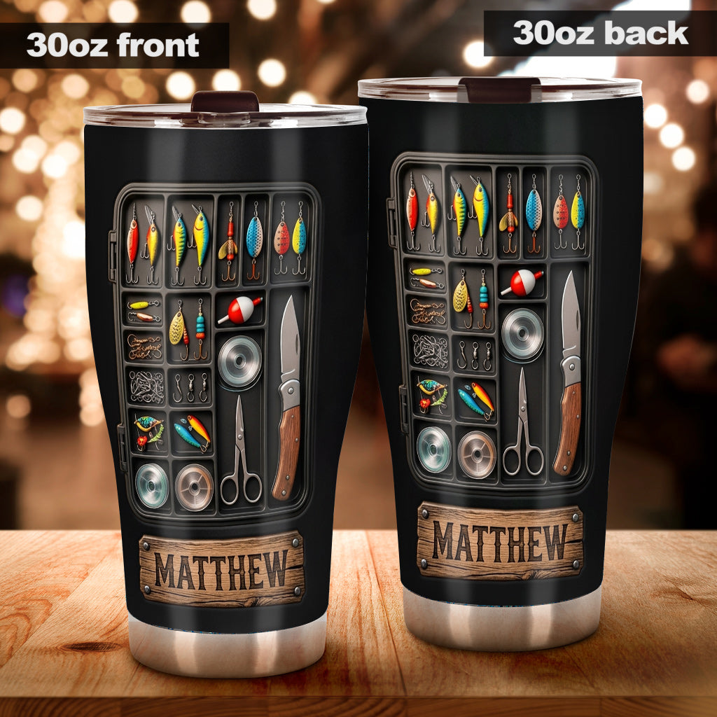Fishing Gear - Personalized Fishing Tumbler