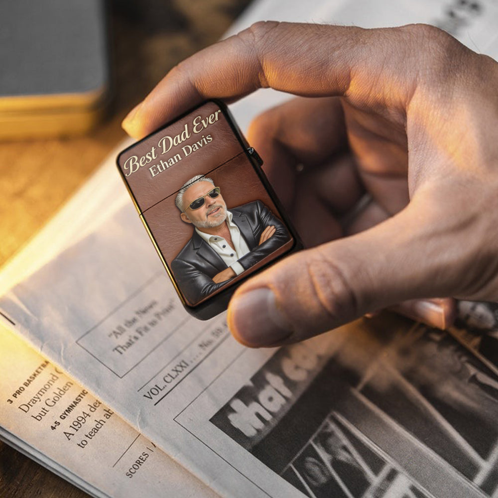 Happy Father's Day - Personalized Father Lighter