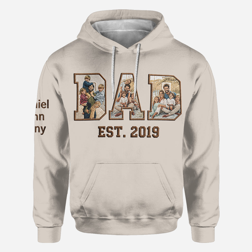 Best Dad Ever - Personalized Father All Over Shirt