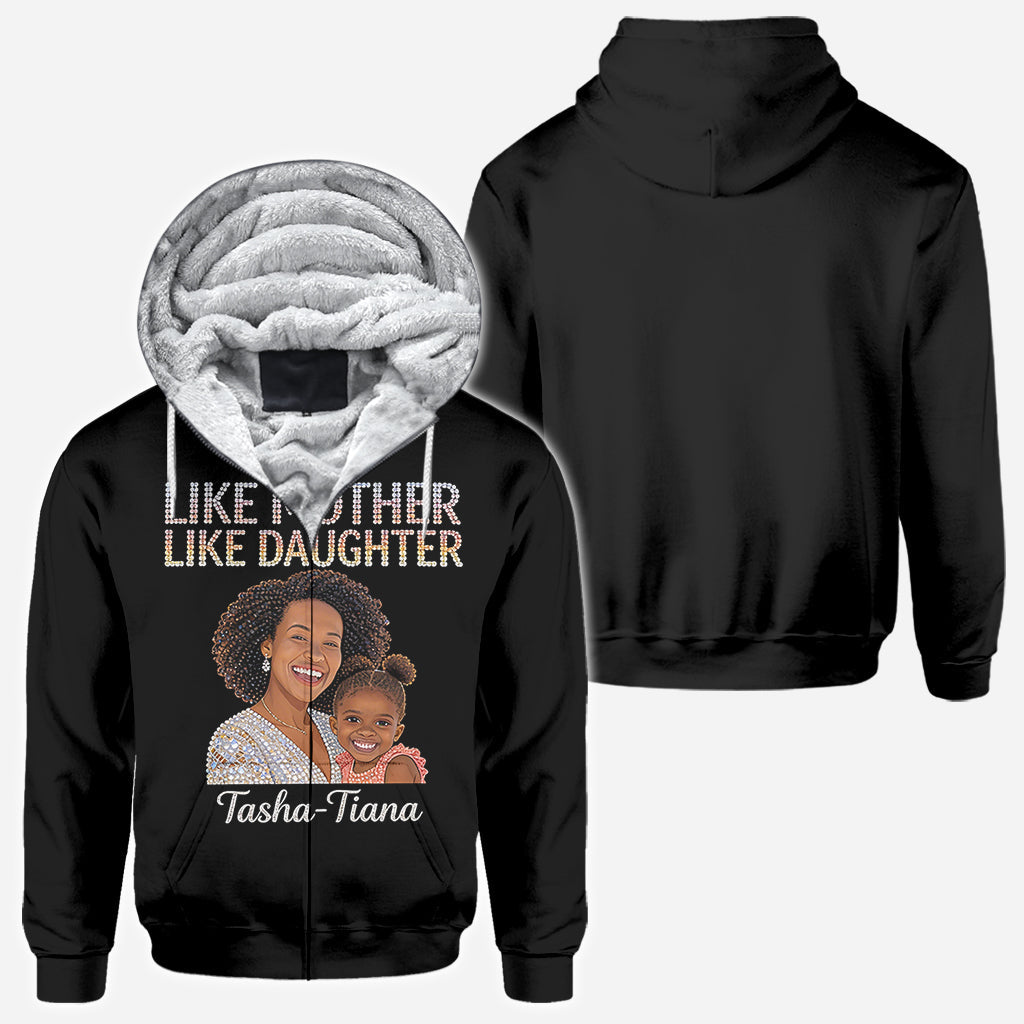 Like Mother Like Daughter - Personalized Mother All Over Shirt
