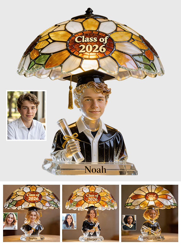 Custom Any Photo - Personalized Graduation Acrylic LED Night Light