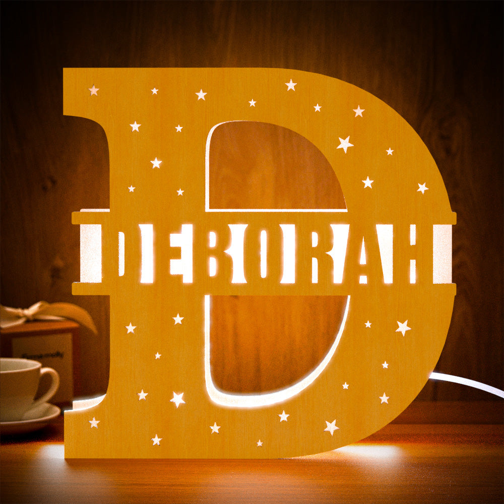 Any Name Letter - Personalized Name Letter Lamp