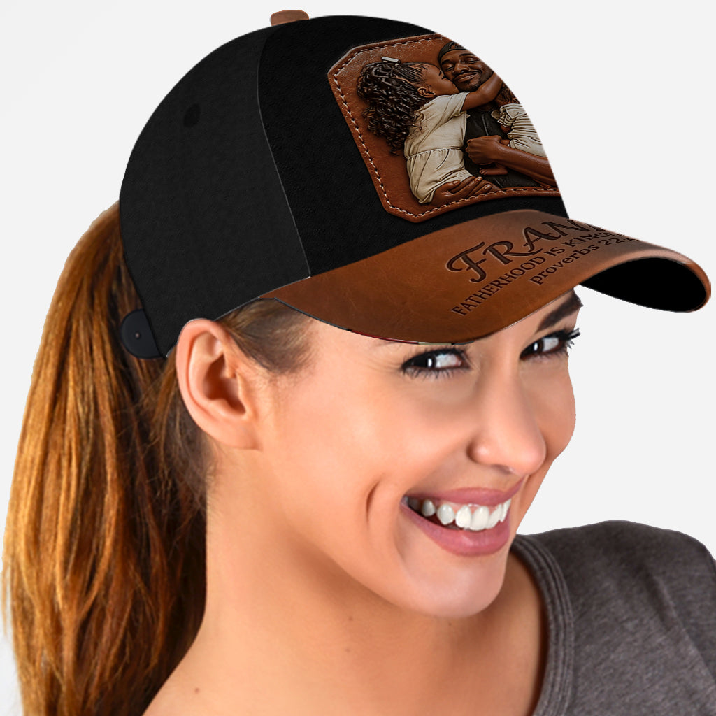 Fatherhood Is Kingdom Work - Personalized Father Classic Cap