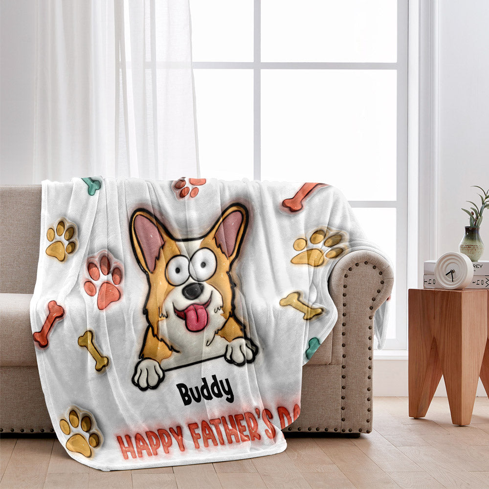Life Would Be Boring Without Me - Personalized Dog Blanket