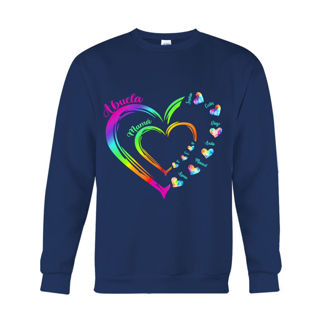 Bendecido De Ser llamado - Personalized Grandma T-shirt And Hoodie