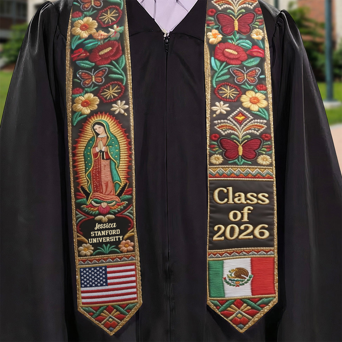 Class Of 2026 - Personalized Graduation Graduation Stole