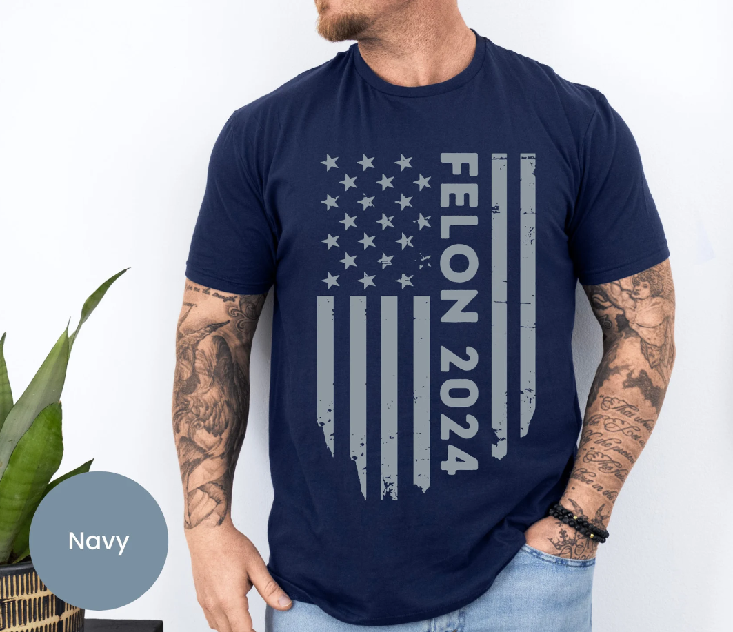 I'm Voting for the FeI0n 2024 Political Shirt for Men and Women Republican Conservative T-shirt & Hoodie