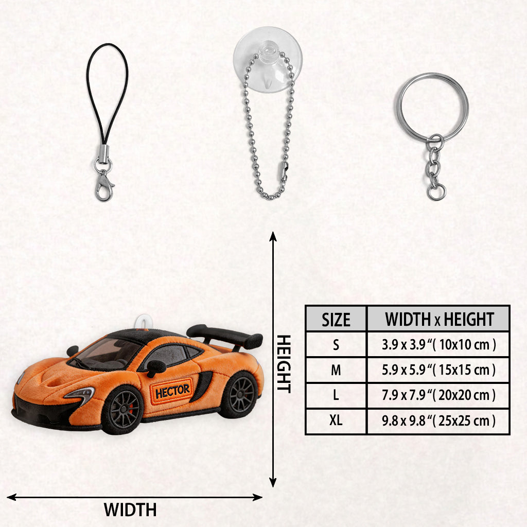 Custom Any Photo, Any Object - Personalized Car Lover Plush Keychain