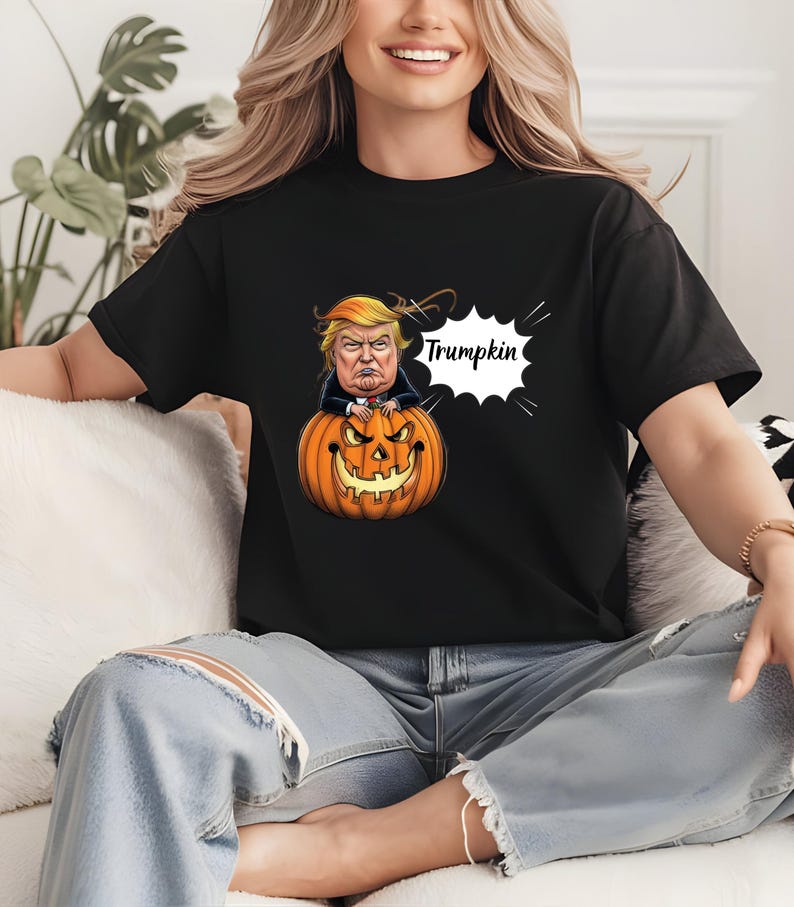 Halloween Trumpkin T-shirt & Hoodie 0924