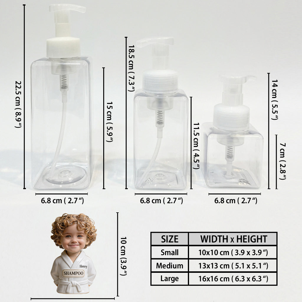 Bubble Bath Buddy - Personalized Kid Pump Dispenser