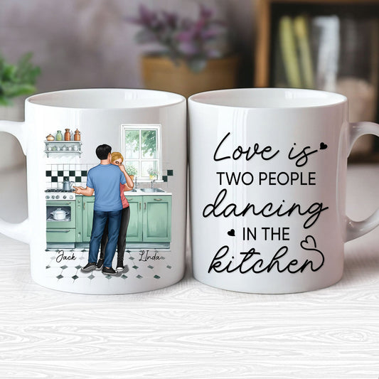 Personalized Couple Mug - "My Favorite Place is Next to You" | Romantic Keepsake Gift | Perfect for Valentine's Day, Anniversaries, and Birthdays