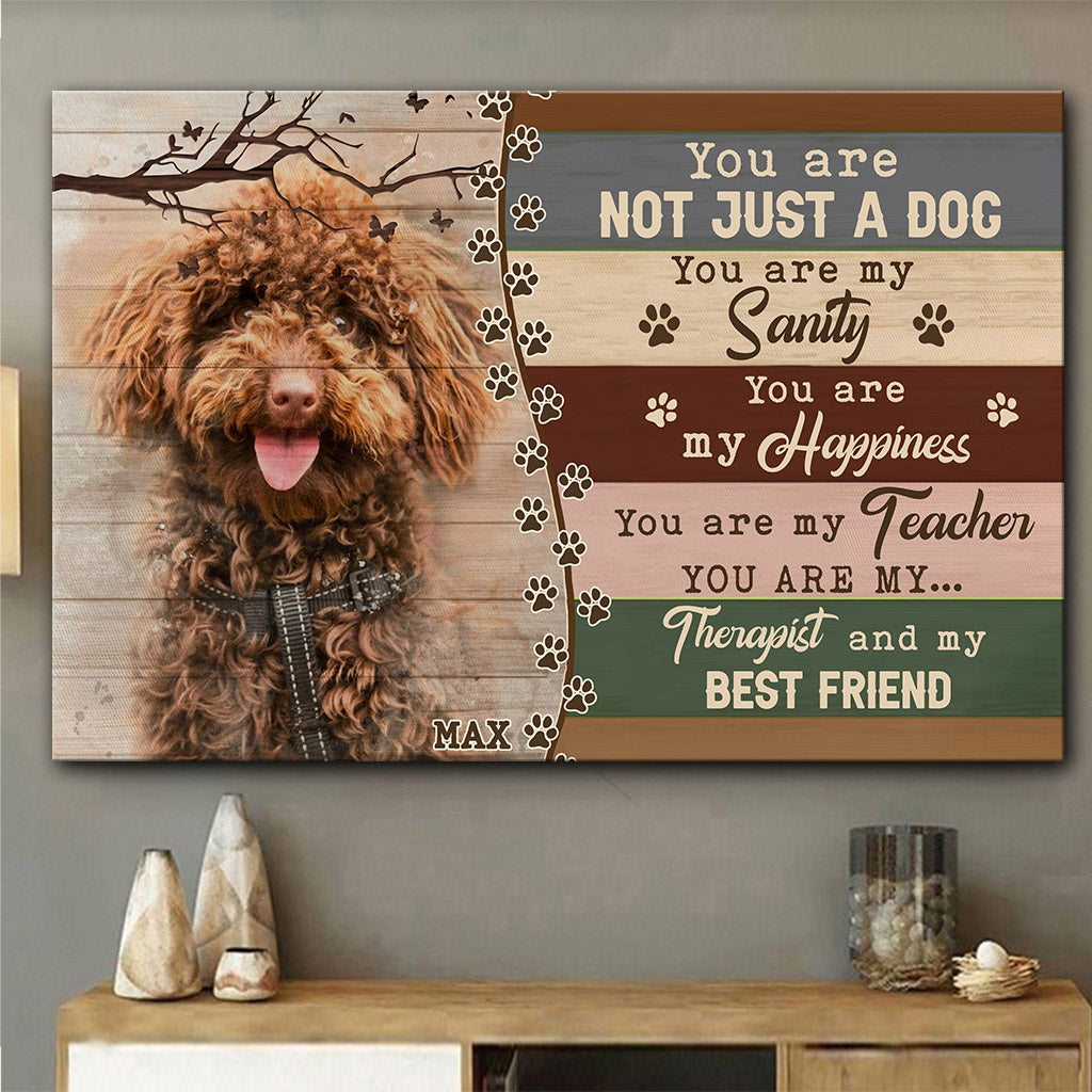 Best Friends - Personalized Dog Canvas And Poster