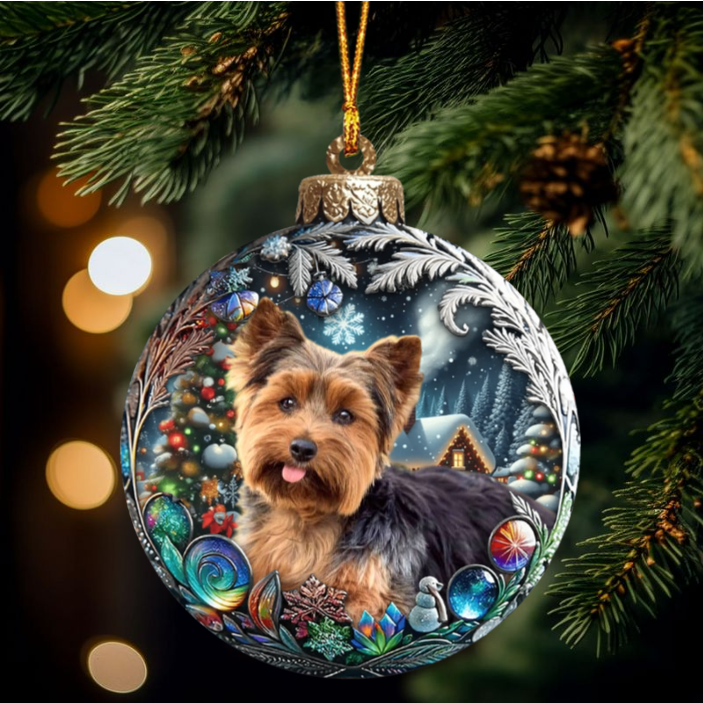 Custom Pet Photo Ornament - Cherish Your Furry Friend Forever