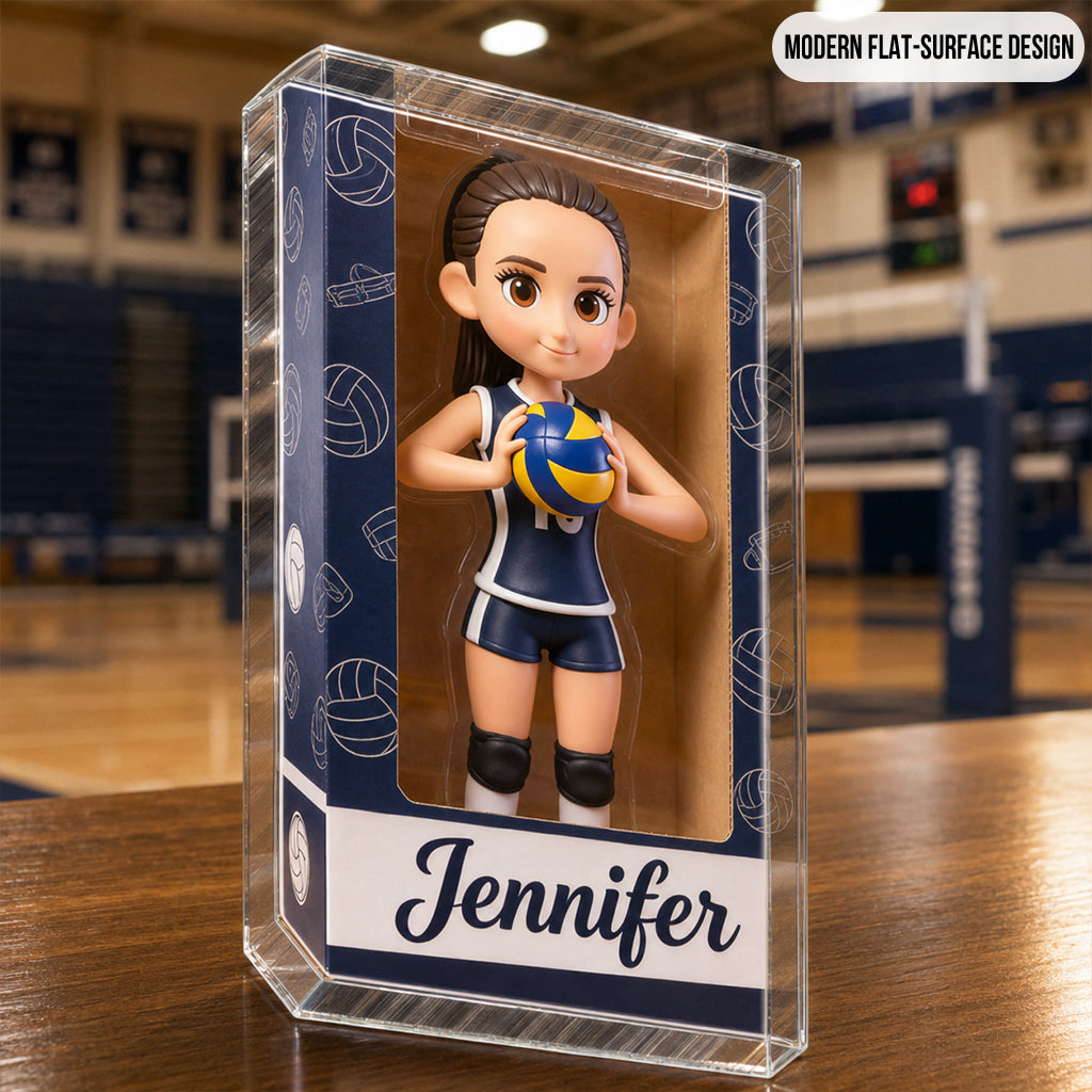 Any Sport - Volleyball, Football, Basketball, Baseball... - Personalized Volleyball Custom Shaped Acrylic Plaque