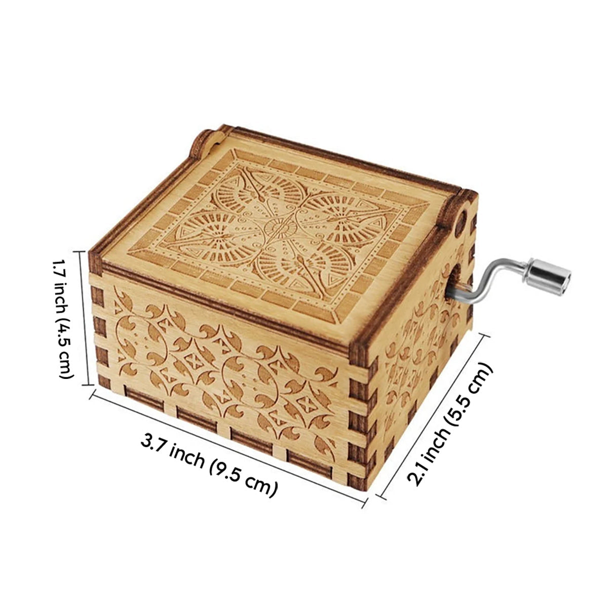 Someday When The Pages - Personalized Mother's Day Grandma Hand Crank Music Box