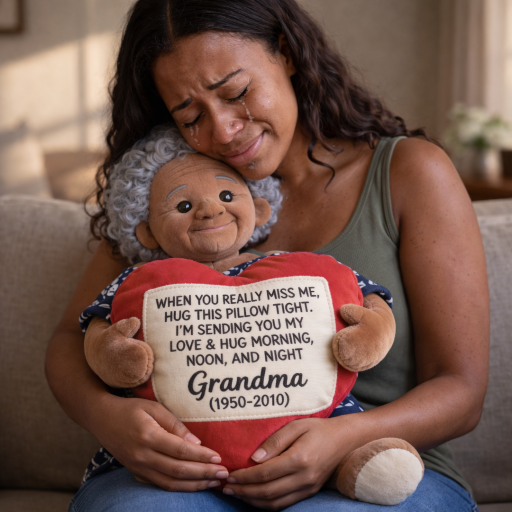 Memorial Gift For Lost Of Loved Ones - Personalized Memorial Faux Fur Shaped Pillow