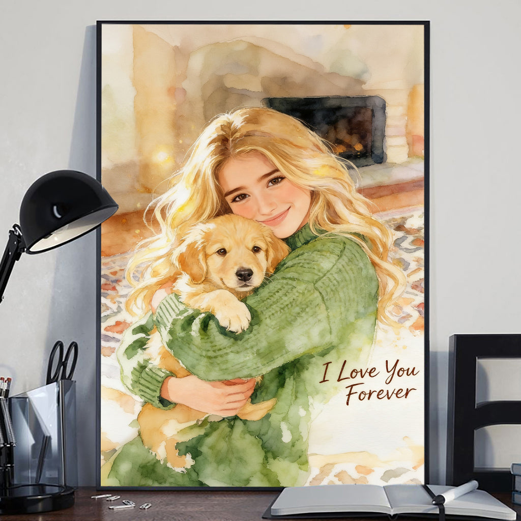 Custom Any Photo - Personalized Dog Canvas And Poster