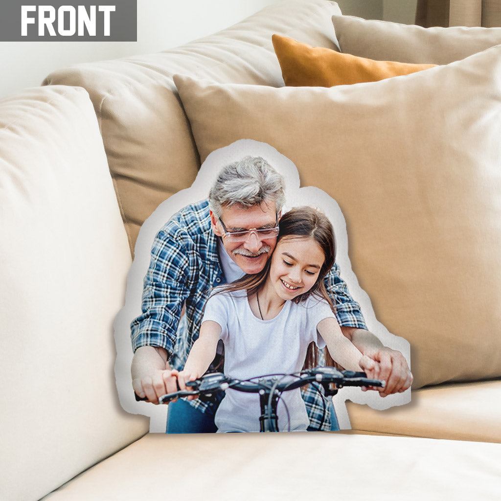 Custom Photo Humanoid - Personalized Grandpa Shaped Pillow