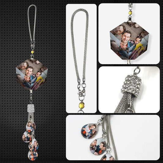 Any Photos - Personalized Any Photo Car Ornament