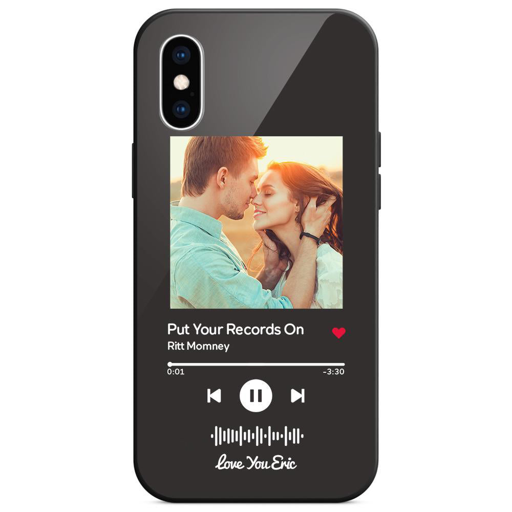 Music Code Song Photo Custom - Personalized Music Code Phone Case