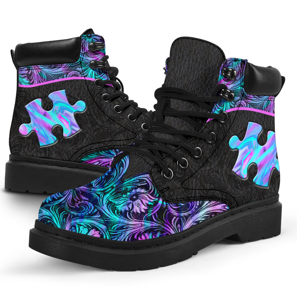 Autism Awareness Autism Awareness All Season Boots 0622