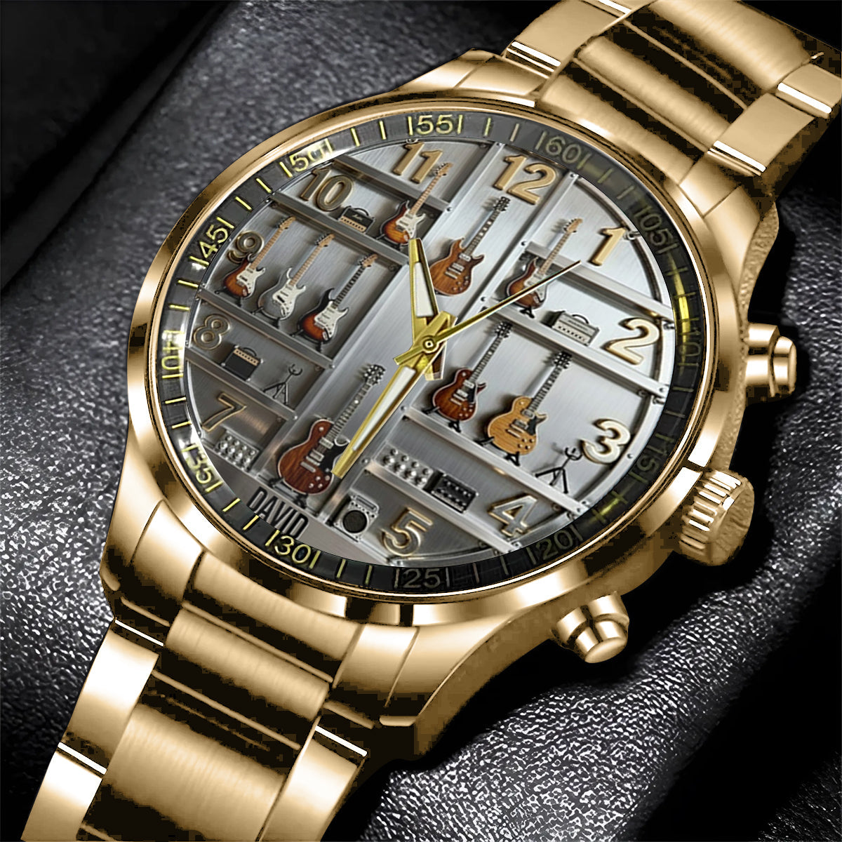 Guitarist - Personalized Guitar Hand Watch