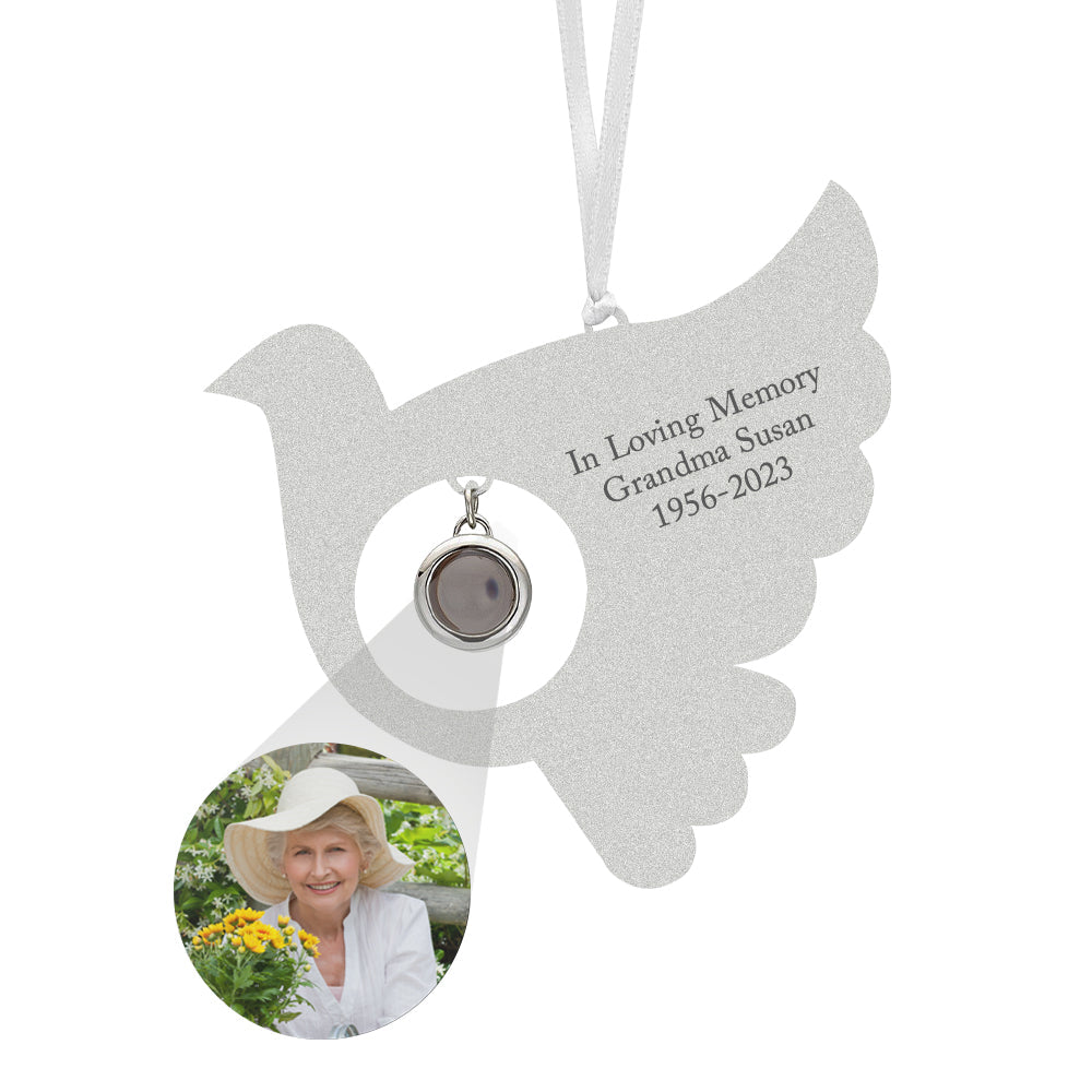 I'm Always Be With You - Personalized Memorial Projection Ornament