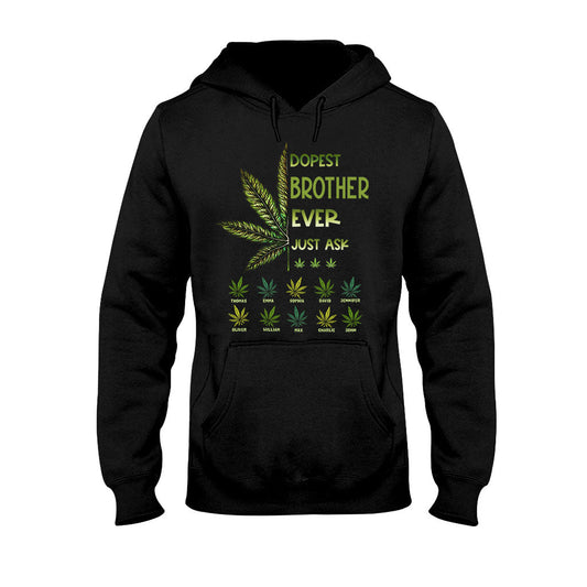 Dopest Dad Ever - Gift for dad, grandma, grandpa, mom, uncle, aunt, brother, sister - Personalized T-shirt And Hoodie