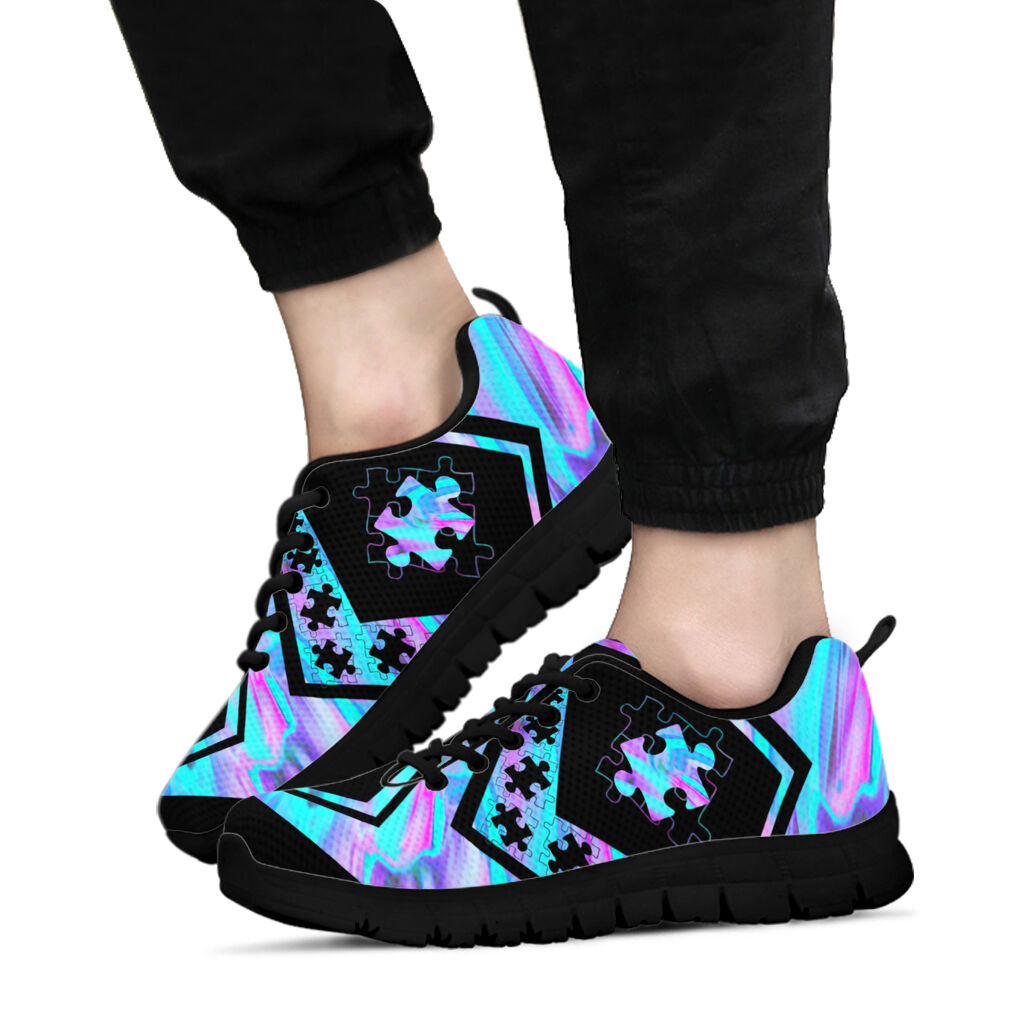 Accept Understand Love Autism Awareness Sneakers 0622